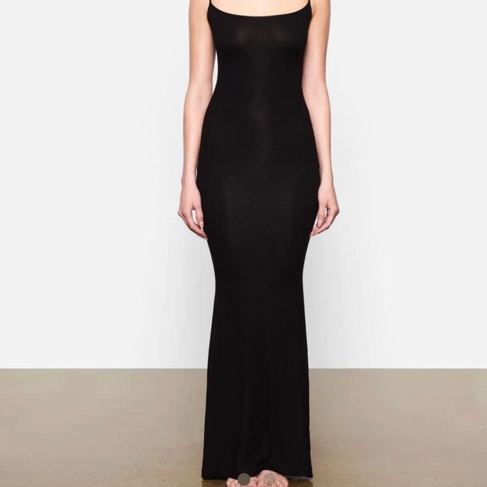 Skims soft lounge long slip dress
